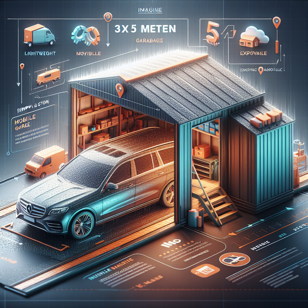 A 3x5 mobilgarázs használata játékszobaként