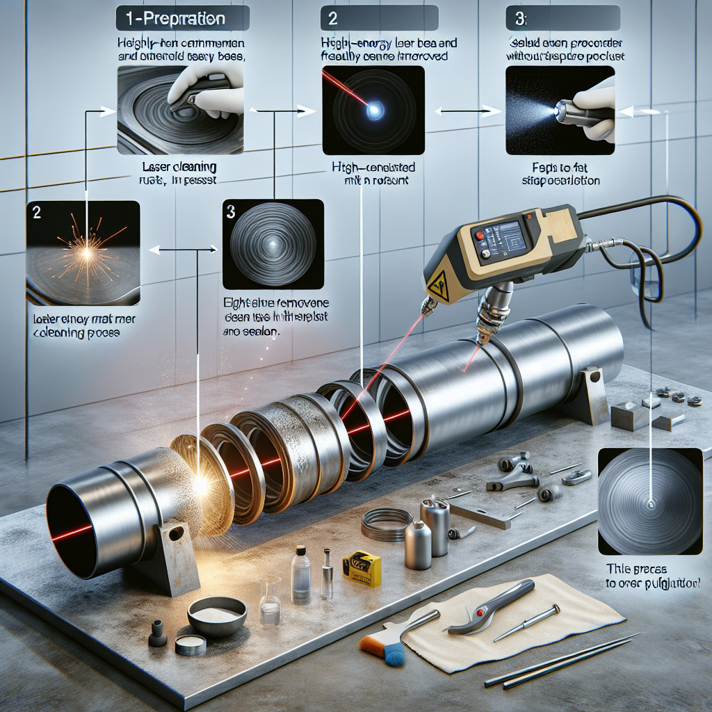 Laserreinigung von Metall in der Metallentlackung