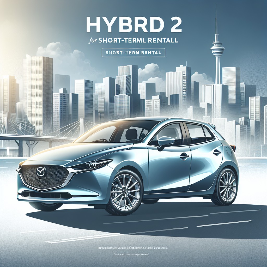 Mazda 2 Hybrid wynajem krótkoterminowy